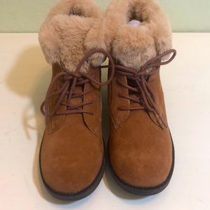 NWOT Sketchers Air-cooled Memory Foam Boots Size 7